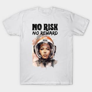 No Risk, No Reward - MCRN - Sci-Fi T-Shirt